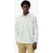 Lacoste Chemise Regular Fit Vert/Blanc, Rayé