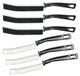 Brosse de nettoyage - Brosse d'angle - 6 pièces - Noir et blanc