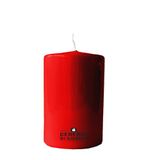 Kaars Rood Diameter 7cm Hoogte 10cm