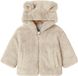 NAME IT NBFMILA JACKET HOOD PB Baby Buitenjassen Maat 80 Polyester Lange mouw Herfst/Winter Vrouwen Moonbeam