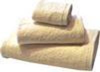 Casa Campo Terry handdoek MODEL IRIS CREMA 70x140 CM Katoen Limoen