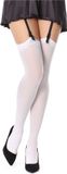 Bellivalini Dames Hold-Up Kousen - 40 Denier - Licht glanzend - Polyamide - Wit - M-L