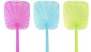 Concorde Vliegenmeppers set van 3x stuks - plastic - 44 cm - kleurenmix