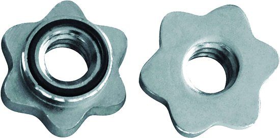 Tunturi Gewichtsluiters - Schroefsluiters - Halterstangsluiters - 30mm - 2 stuks
