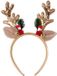 Great Pretenders Holiday Rudolph haarband goud voor kinderen