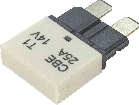 Hansor CBE1-2514 Zekeringautomaat standaard vlakzekering 25 A Wit 1 stuk(s)