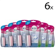 Veet Ontharingscrème - Gevoelige Huid - In-Shower - 150ml x6