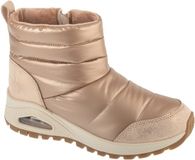 Skechers Uno Rugged Puffer Daze dames enkellaars roségoud
