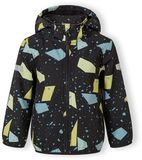 Minoti zomerjas jongens softshell met capuchon - waterafstotend