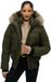 Superdry Everest Microfibre Ella Bomberjack Dames Surplus Goods Olive Green
