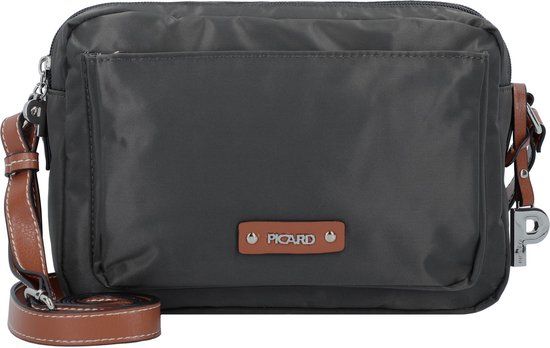 Picard Sonja Schoudertas - Grijs - Nylon - 22 cm