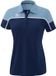 Erima Change Polo Dames - Wit / Faded Denim / New Navy | Maat: 38