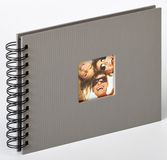 Walther SA 109 X Fun Spiraal Album Photo 23 x 17 Gris 40 pages