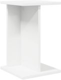 vidaXL Plantenstandaard Wit 25 x 25,5 x 40,5 cm Bewerkt Hout