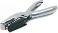 Rapesco ponstang '25' metaal wit 1-gaats
