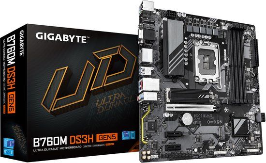 Gigabyte B760M DS3H GEN5 Moederbord