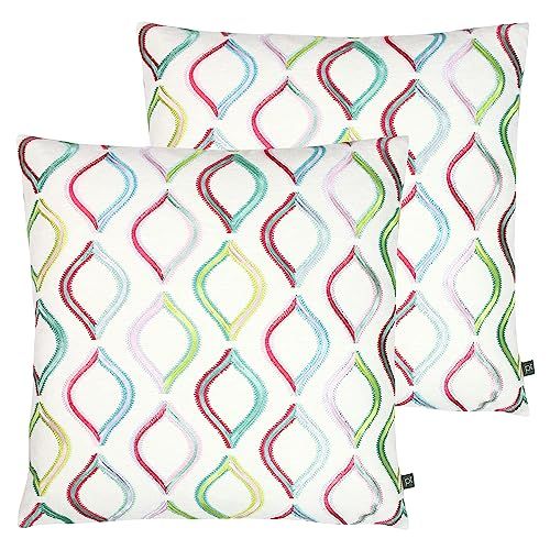 Prestigious Textiles Spinning Top Twin Pack Filled Cushions