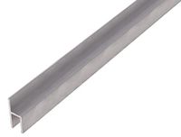 Alberts 469955 Stoelprofiel | BA profiel | Aluminium, naturel | blanke breedte 8 mm | 1000 x 26 x 11 mm