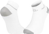 BV Sport Korte sokken Light Run Wit/Grijs Schoenmaat 45/47 Unisex Polyester