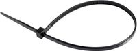 Merkloos Tiewraps 200 x 3,6mm (100 stuks) zwart