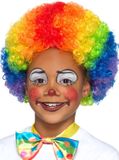 Smiffys Clown Pruik Kinderen Regenboog