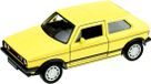 Welly Speelgoed Volkswagen Golf 1 GTI - geel - die-cast metaal - 13 cm