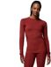 Columbia Midweight Stretch Long Sleeve Base Layer Red S Femme