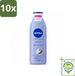 Nivea 10 x Lait pour le corps lisse - Beurre de karité - 72 heures d'hydratation - Pour peau sèche - 250 ml