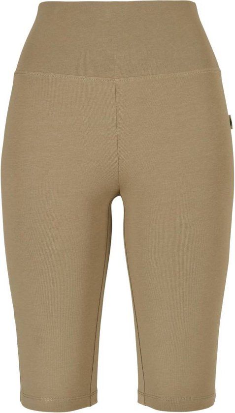 Urban Classics Organic Stretch Jersey Cycle Short - Women - Green - XS