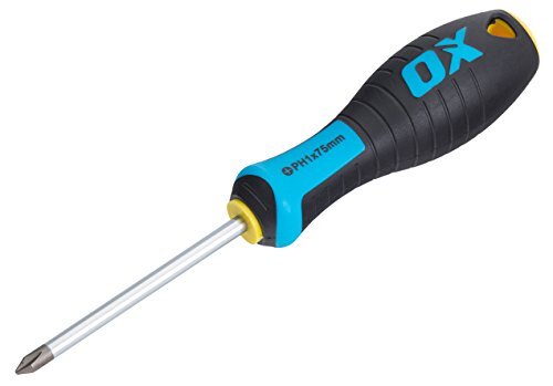 OX tools OX Pro Phillips Screwdriver PH1 x 75mm
