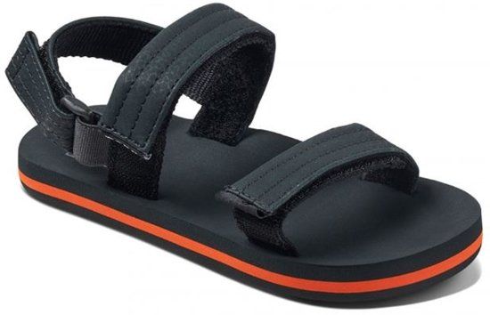 Ree, F. Little AHI Convertible grijs oranje sandalen kids - 0192824064945