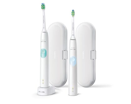 Philips Sonicare ProtectiveClean 4300 HX6809 - Elektrische tandenborstel - Wit/Blauw
