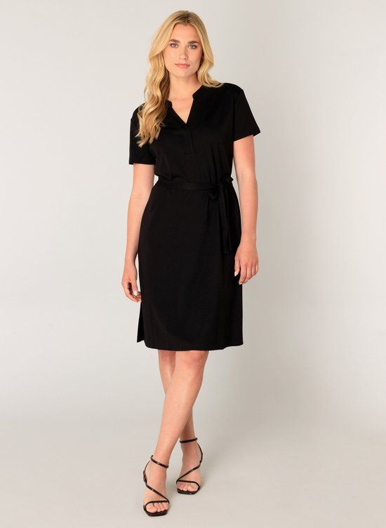 BASE LEVEL Yen Dresses - Black - maat 36