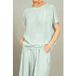 Harper Aqua Chemisier Femme Taille XL Cyan