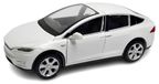 Tesla Model X90 1:32 Voiture électrique miniature blanche avec portes ouvrantes