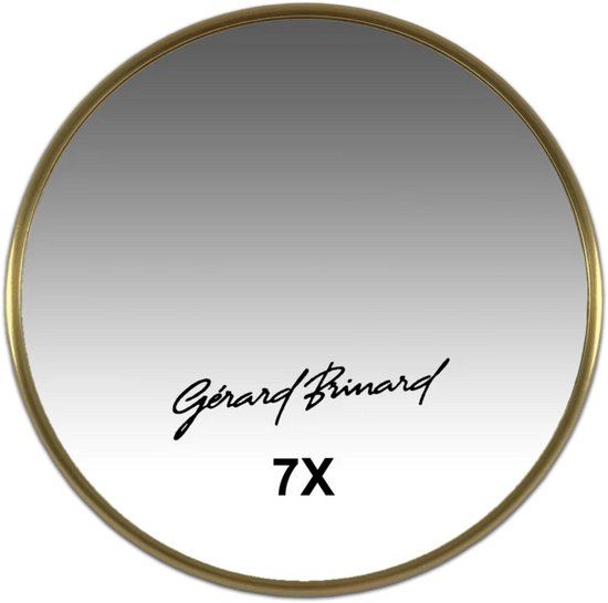 Gérard Brinard Zuignapspiegel mat goud 15cm/7x