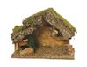 Viscio Trading 127897 schuur met fontein niet-functionele thermo, hout, bruin, 35 x 26 x 16 cm