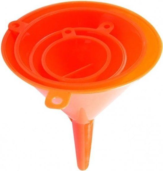 Carpoint Trechterset 4-delig - Oranje - Geschikt voor Alfa Romeo 166