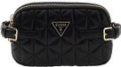 Guess Paisleigh Crossbodytas Kleine Dames - Imitatieleer - Zwart