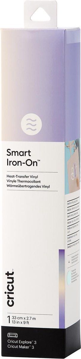 CRICUT Transferfolie - Smart Iron-On - Holografisch Transblauw - 33 x 270 cm