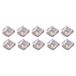 ROMIX Clip C70466, lot de 10, longueur 17,2 mm, largeur 15,1 mm, alésage 4 mm