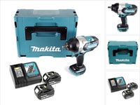 Makita clé à chocs sans fil DTW 1002 RTJ 1/2" 18V 1000Nm sans balai + 2x 5.0Ah accu + chargeur + Makpac
