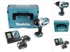 Makita clé à chocs sans fil DTW 1002 RTJ 1/2" 18V 1000Nm sans balai + 2x 5.0Ah accu + chargeur + Makpac
