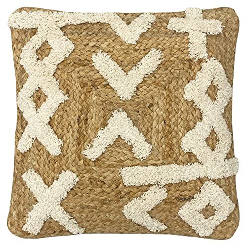 furn. Camfa Kussenhoes - Jute & Katoen - Naturel