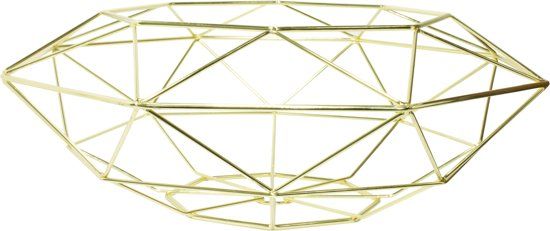 TD 017942 Koper Metaal Diamond Schaal