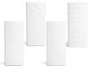 Merkloos Keramische luchtbevochtiger radiator - 4 stuks - 410 ml - Set van 4