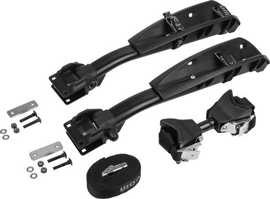 Eufab Crow Plus fietsendrager extra rail - Zwart - 1 fiets