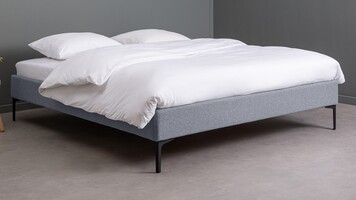Bed Nova 140x200 cm Grijs