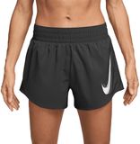 Nike One Dri-Fit Hardloopshorts Dames Zwart XL