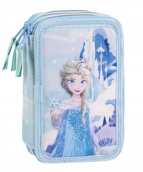 Disney Frozen 3D Pennenset met 3 Vakken en Inhoud